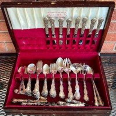 Gorham Sterling Silver 57 piece Flatware Set 