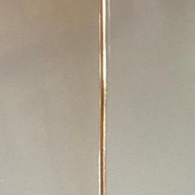 14k Gold And Turquoise Stick Pin - 1.42 Grams
