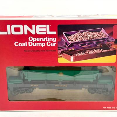 Lionel 6-16707 O Scale Southern Operating Coal Dump Car