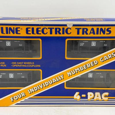 K-Line Santa Fe Railroad 4-Pack Ore Car Set (K-6706A)