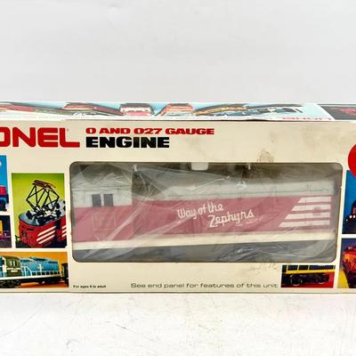 Lionel 8569 Burlington SW-1 Switcher model train engine