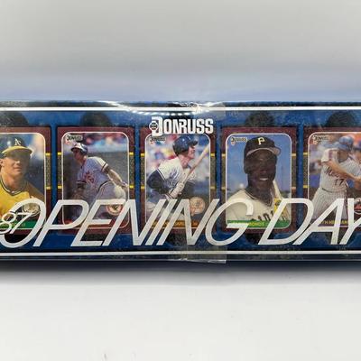 DONRUSS 1987 Opening Day Baseball Card Collection
