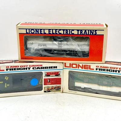 (3) Collectible Lionel Trains 