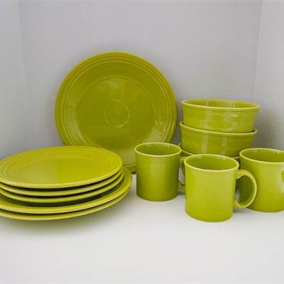 Homer Laughlin Fiestaware Lemongrass Collection.jpg