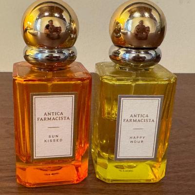 Partial Lot: 2 Antica Farmacista Fragrance Bottles Sun Kissed & Happy Hour

This partial lot includes 2 Antica Farmacista fragrance...