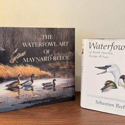 This set includes two books focused on waterfowl: The Waterfowl Art of Maynard Reece, featuring detailed paintings and illustrations with...