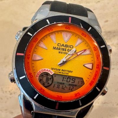 Casio Marine Gear MRP-700 Watch with Tide Graph and Moon Phase