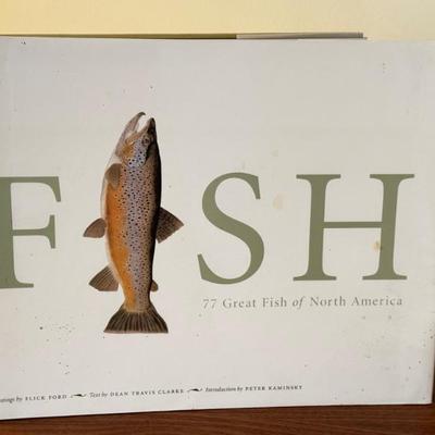 Fish: 77 Great Fish of North America Hardcover Art Book by Flick Ford
