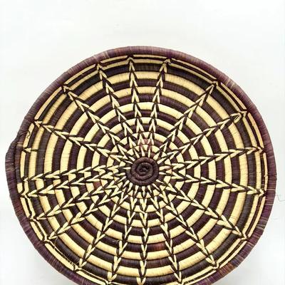 African coiled basket