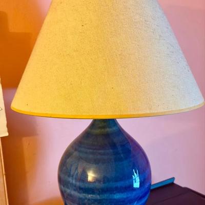 Beautiful Blue Lamp