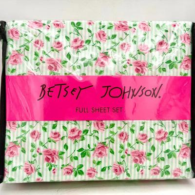 New Betsy Johnson Full Sheet Set