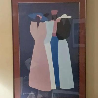 Large Print of the Famous Artwork “Ensemble” by Synthia Saint James