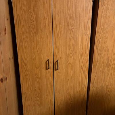 (2) Identical Storage Cabinets