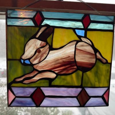 Rabbit Stained Glass