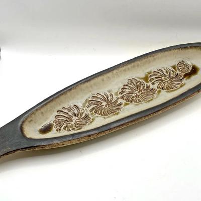 15” Bennington Potters 1805 David Gil Studio Pottery Fish Platter