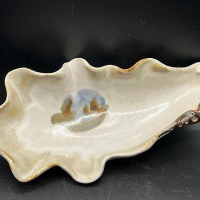 Handmade Ceramic Oyster Shell Bowl — Mussels & More Pottery
