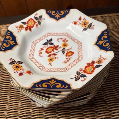 (8) Mikasa Fine China 9” Bowls — Far East L6104 Japan