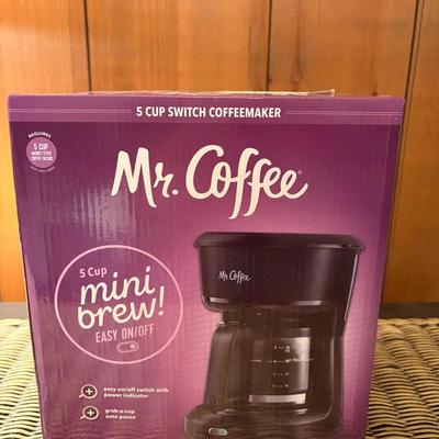NIB Mr Coffee 5cup mini brew