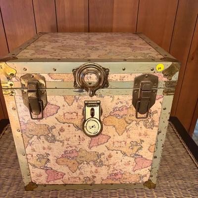 Map Trunk with keys