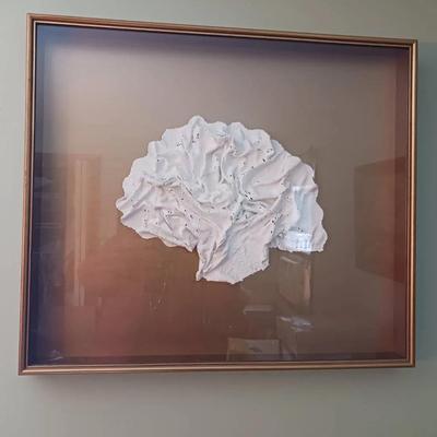 Large Framed Sculpture