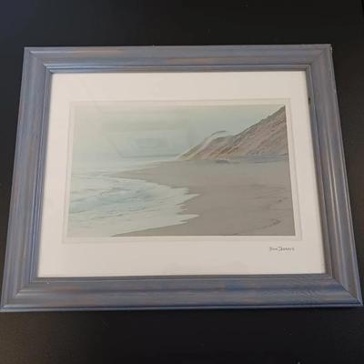 Beach Landscape Photograph Signed Ben Jenkins