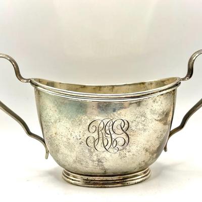 Sterling Silver Sugar — International Sterling Richmond-Chased C337