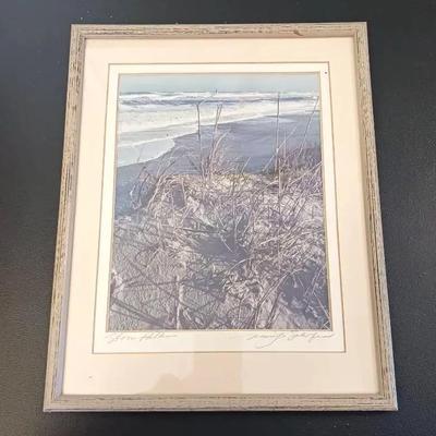Framed Photograph, Signed