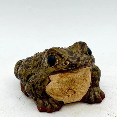 Adorable Ceramic Frog