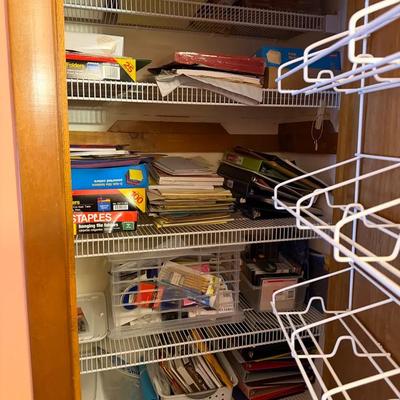 Closet Of Office Supplies Mystery Lot 