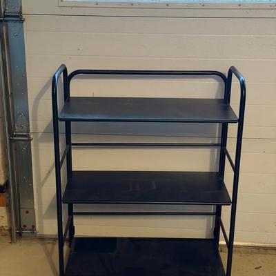 Black Metal Shelf