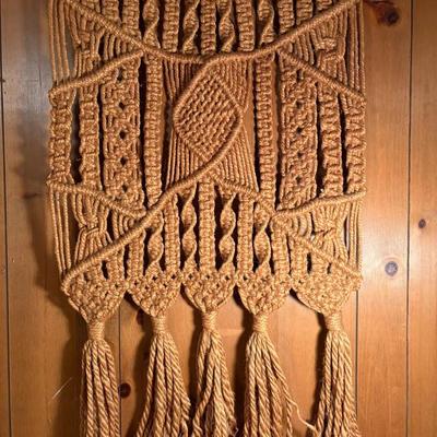 Bohemian Macrame wall piece 