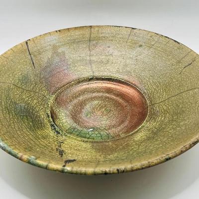 Raku Pottery Piece
