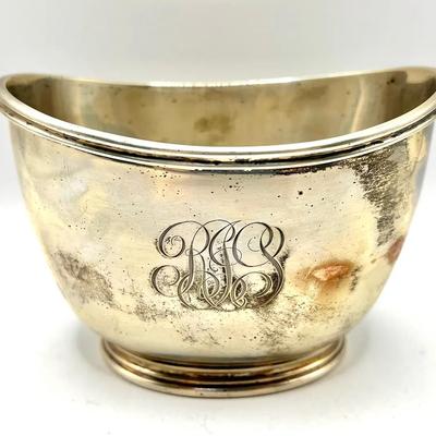 Sterling Silver Dish Richmond-Chased International Sterling C337