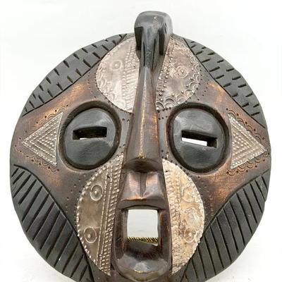 African Mask Handmade In Ghana