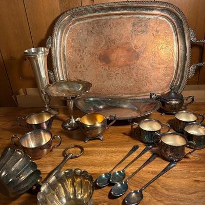 (18) pc Silverplate lot