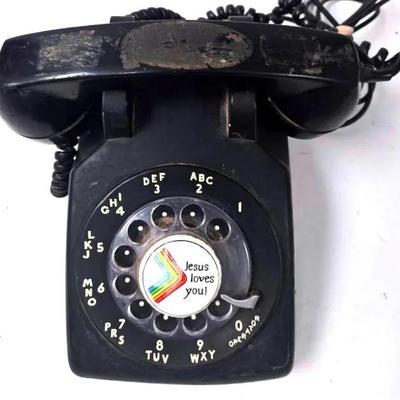 "Western Electric" Black Rotary Phone