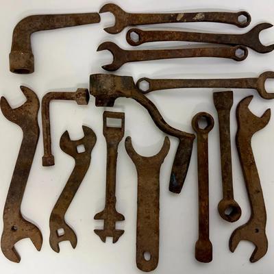 Various Vintage Wrench Set 