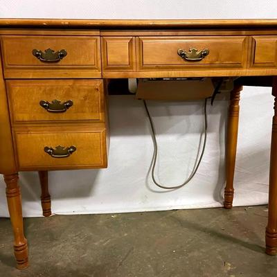 “Singer” Touch and Sew Machine and Table