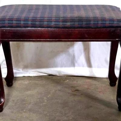 Wooden Upholstered Foot Stool