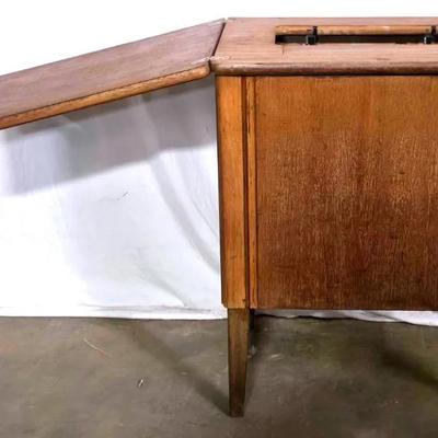 Simple and Classic Sewing Machine Cabinet 
