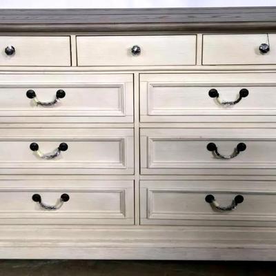 "Ashley" Bolanburg Two-Tone Dresser
