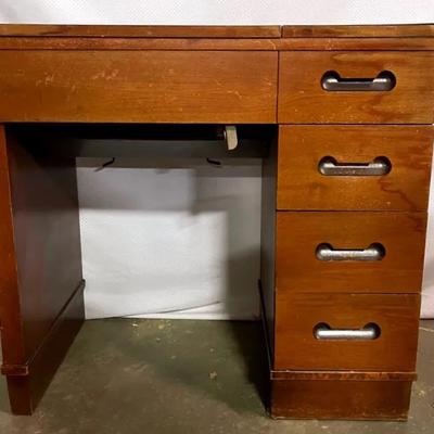 Vintage Wooden Sewing Table