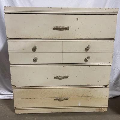 Vintage Four Drawer Dresser