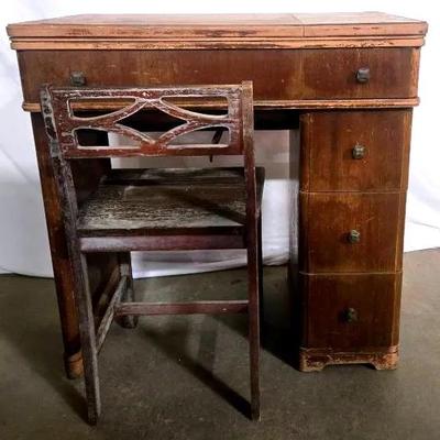 Sewing Machine and Chair