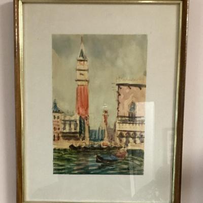 Sale Photo Thumbnail #126: Venice grand canal cityscape