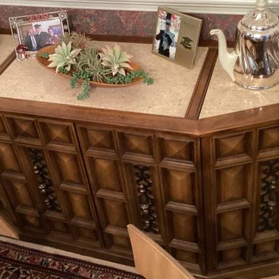 Sale Photo Thumbnail #152: Mcm drexel heritage console cabinet