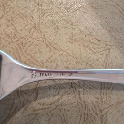 Sale Photo Thumbnail #18: Towle sterling stamp