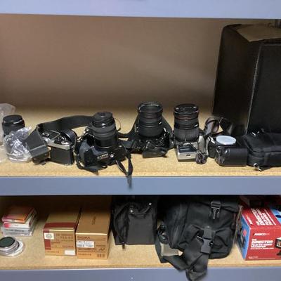 Sale Photo Thumbnail #6: Nikon and lumix cameras and equipment