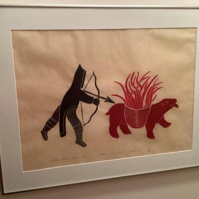 Sale Photo Thumbnail #142: Short of food print by helen kalvak