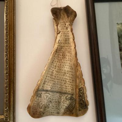 Sale Photo Thumbnail #4: Indonesian batak carved bone calendar and almanac